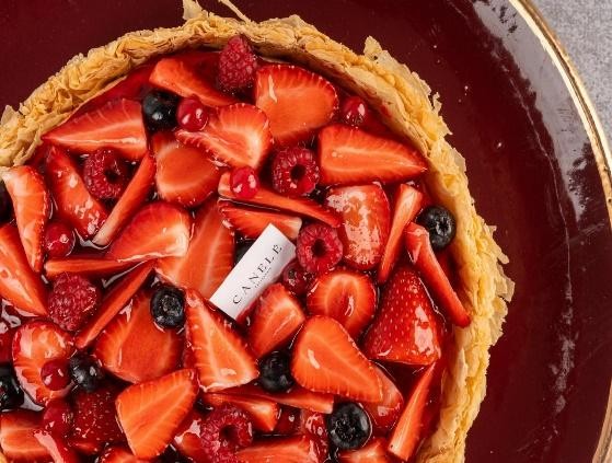 Berry Cheesecake Baklava