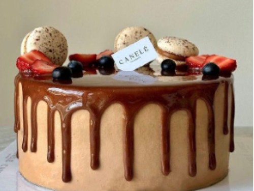 Chocolate Caramel Cake